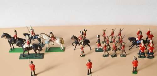 Vintage Metal Figures - HRH Queen Elizabeth II Trooping the Colour Parade