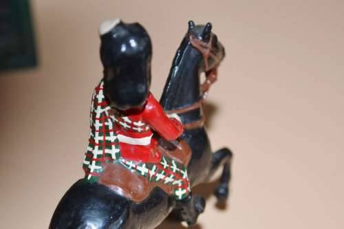 Vintage Metal Figures - HRH Queen Elizabeth II Trooping the Colour Parade