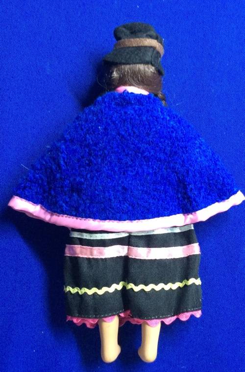 Original All Porcelain Dolls of the World Doll #39 Colombia