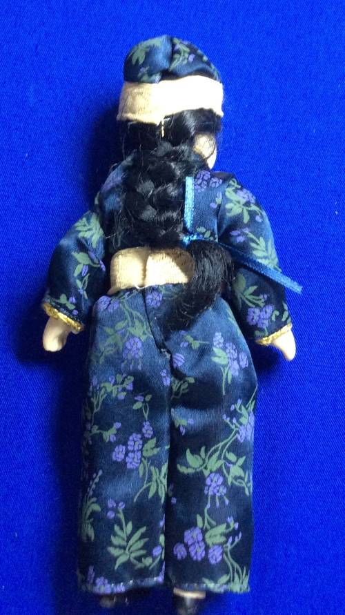 Original All Porcelain Dolls of the World Doll #37 Mongolia