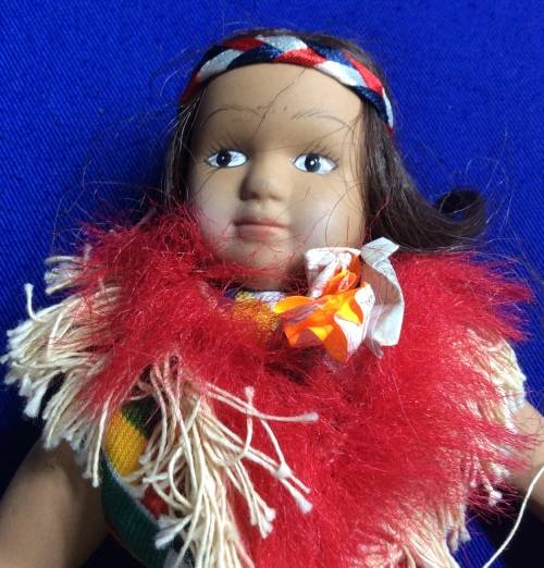 Original All Porcelain Dolls of the World Doll #33 New Zealand