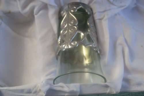 Vintage Boxed Silver Plated  Turkish Tea Set