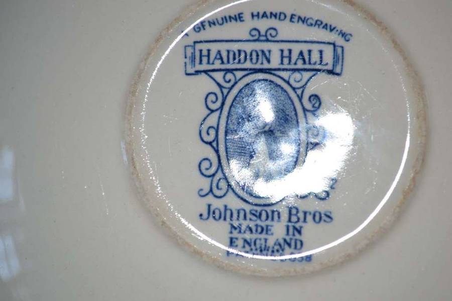 Assorted Blue and White Items - Various Makers - 4 Pieces