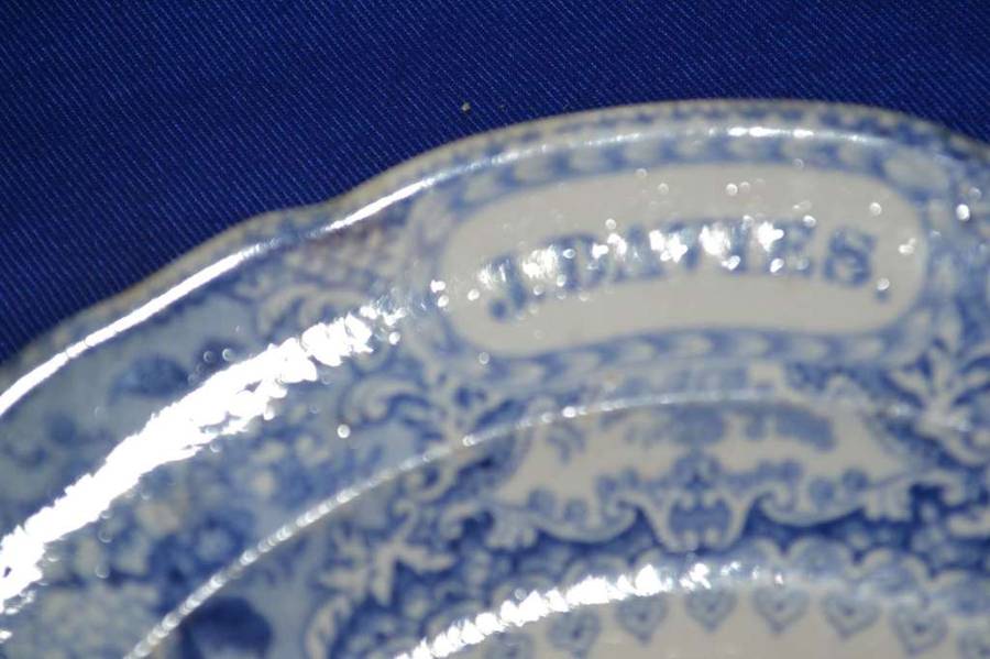 Assorted Blue and White Items - Various Makers - 4 Pieces