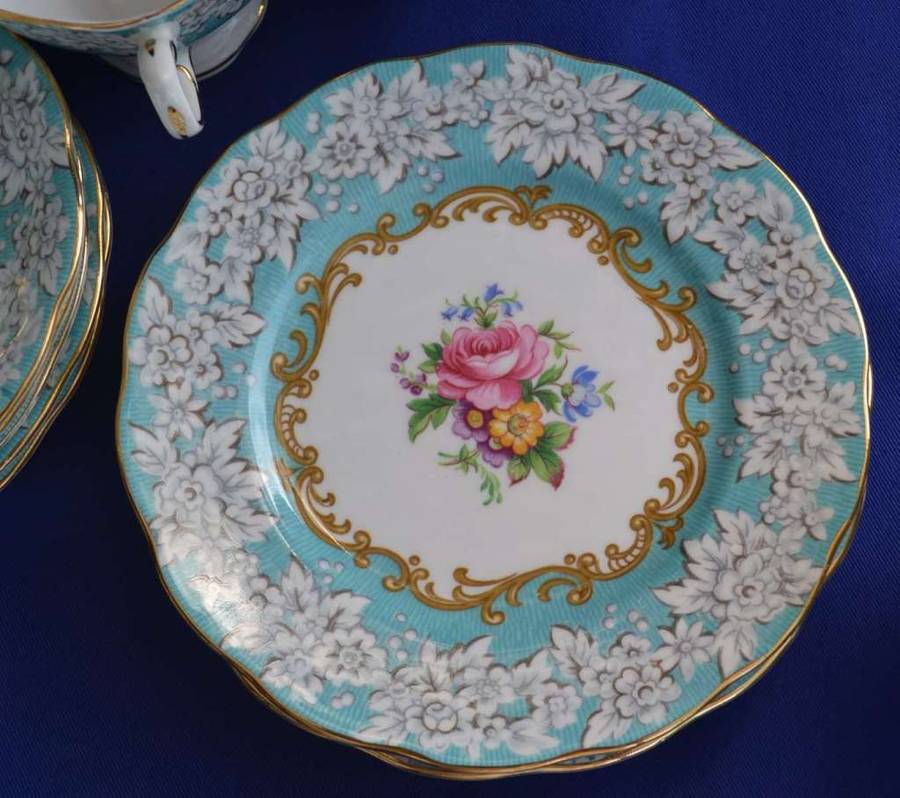 URGENT LATE ENTRY * Royal Albert ENCHENTMENT Tea Set - 22 Pieces