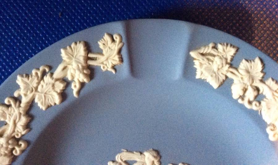 Wedgwood Blue Jasperware Items - 3 Pieces