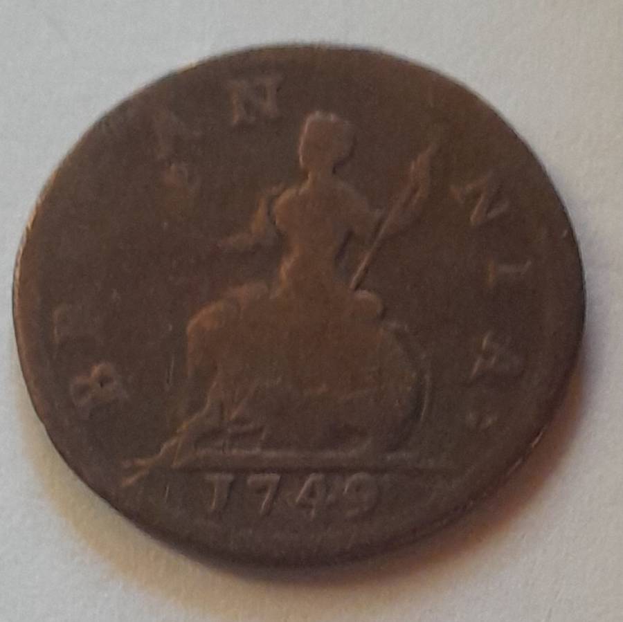 1749 European Coin