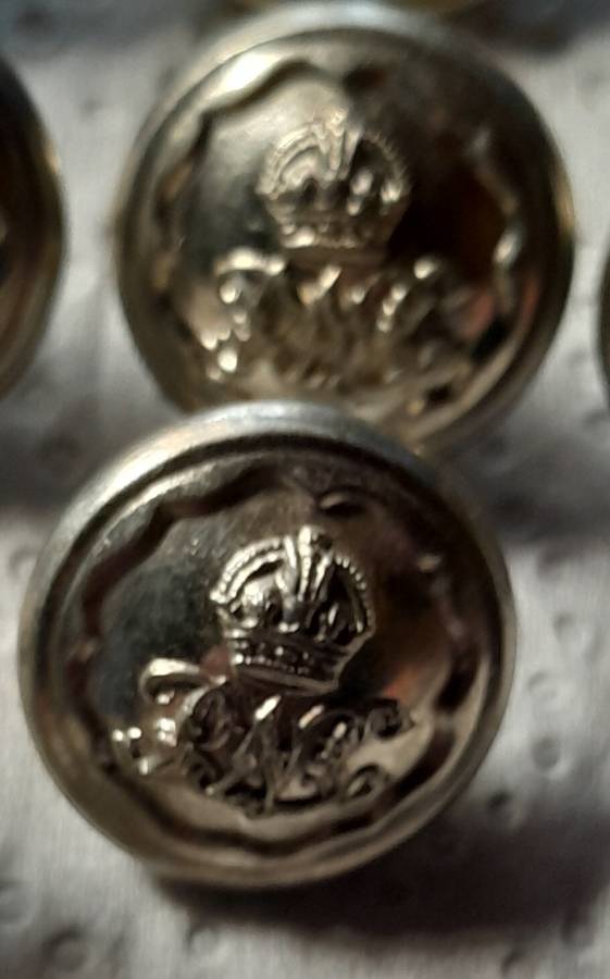 Royal Natal Carbineers and Natal Carbineers Buttons