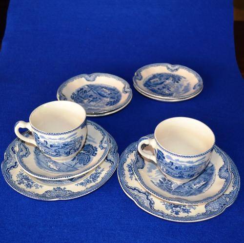 Johnson Brothers "Old Britain Castles" Trios