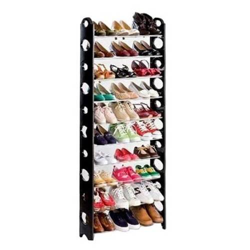 10 Tier Stackable Shoe Rack