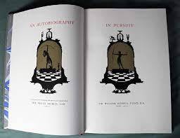 WILLIAM RUSSELL FLINT `AN AUTOBIOGRAPHY - IN PURSUIT` PRIVATELY PRINTED, NUMBERED AND SIGNED!
