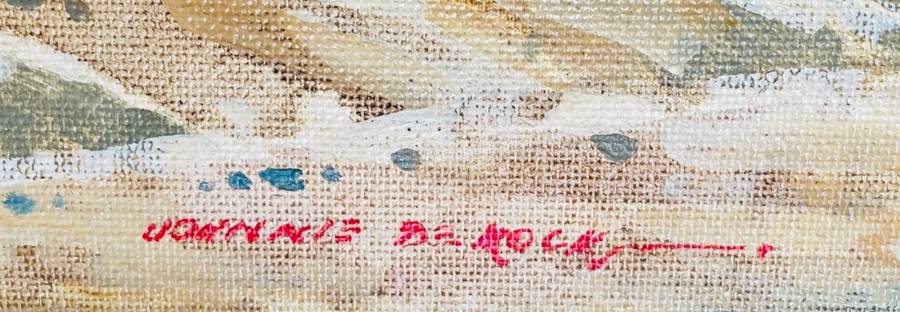 `DISTRICT 6` BY JOHNNIE DE KOCK` OIL PAINTING