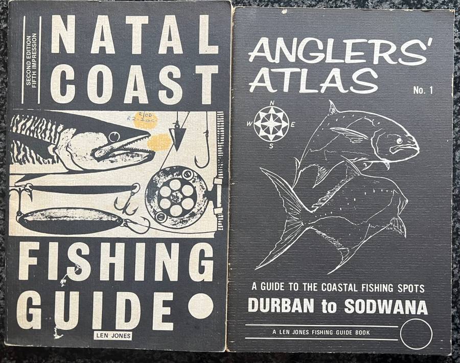 TWO BOOKS! `NATAL COAST FISHING GUIDE` AND `ANGLERS` ATLAS`