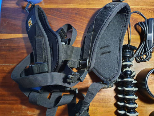 Various old cameras and accessories