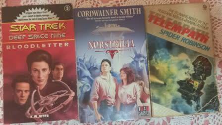 Telempath S Robinson , Star Trek KW Jeter,Norstrillia C Smith