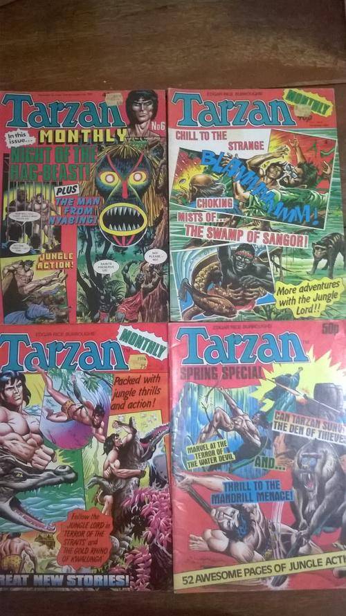 Tarzan Monthly - 3 Issues and 1 Tarzan Spring Special