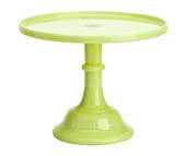 Milk Glass Cake stand/plate - Buttercream Yellow **SALE**