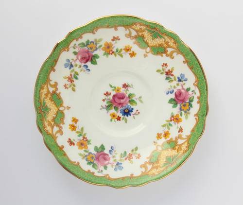 Paragon Plymouth fine bone china tea trio - saucer
