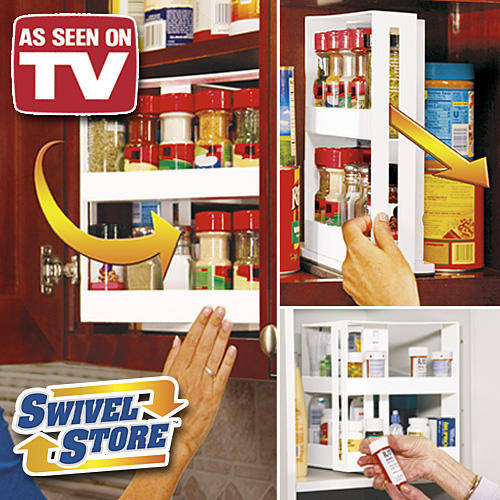 NEW!!!! SWIVEL STORE DELUXE SPICE ORGANIZER as seen on TV