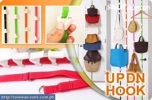 NEW!!! UP DN HOOK - DOOR BELT HANGER