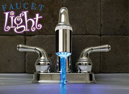 FAUCET LIGHT TO MAKE YOUR WATER GLOW