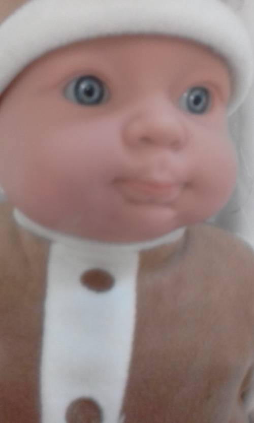 Soft vinyl baby doll