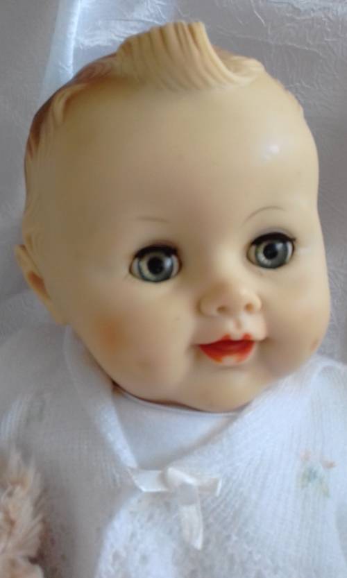 Old rubber baby doll