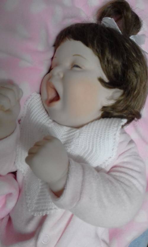 Porcelain Drowsy baby 1