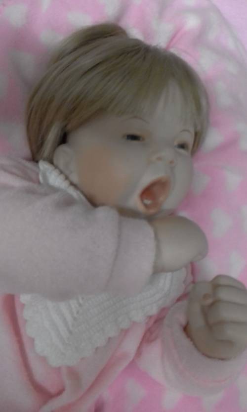 Porcelain Drowsy baby 2