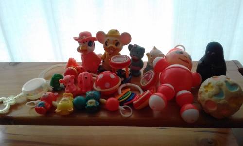 Vintage baby toys