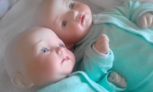Porcelain twins