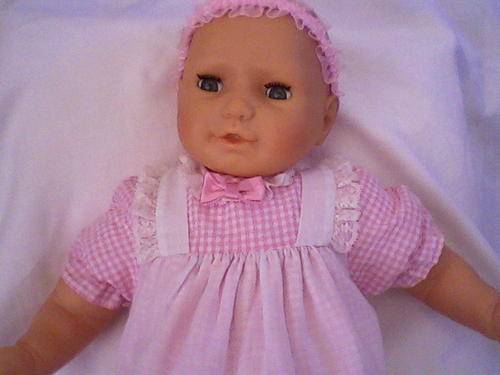 Pink baby angel
