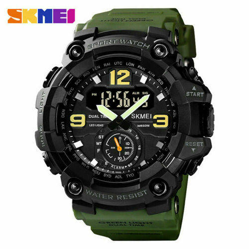 SKMEI 1637 Digital Men Watch Shockproof Wristwatch Fashion Sport Alarm Male Watches