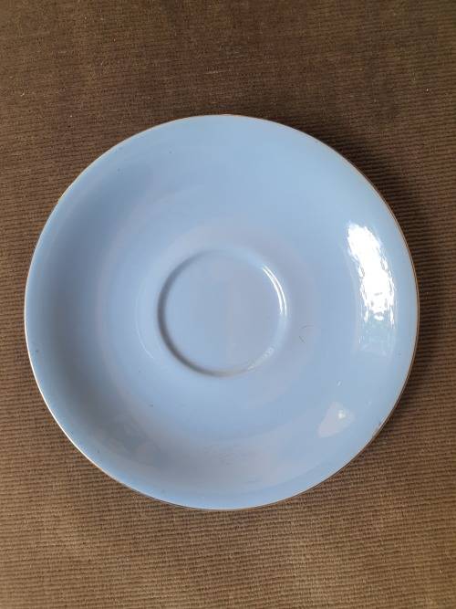 Royal Albert vintage `Sorrento` saucer blue