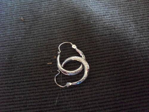 MARKED 925 HOOPED EARRINGS (SMALL)