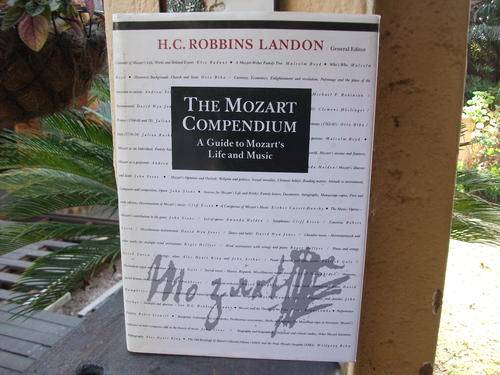HARD COVER WITH DUST COVER THE MOZART COMPENDIUM. A GUIDE TO MOZART'S LIFE &MUSIC