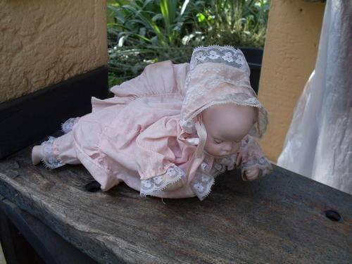 THE SWEETEST PRETTY IN PINK PORCELAIN WITH SPONGE BODY MUSICAL MOVING SLEEPING BABY DOLL