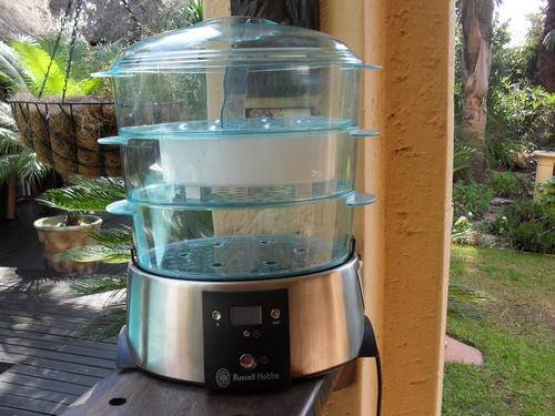 Russell Hobbs 3 tier Satin Finish Steamer NICE!!!!!!!Save about 50%
