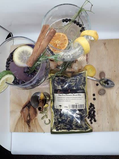 Thai Pea Flowers Dried Blue 50g