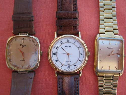 3 pulsar watches
