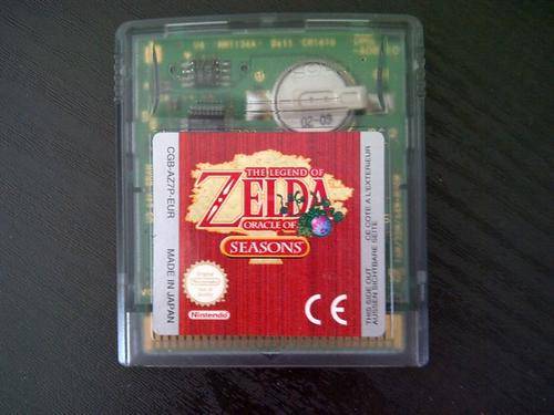 Legend of Zelda 'oracle of seasons' Gameboy color
