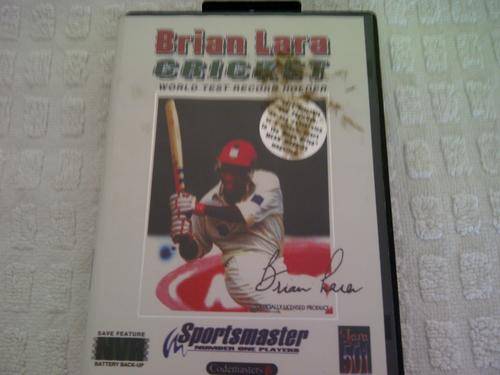 Brian Lara cricket sega mega drive