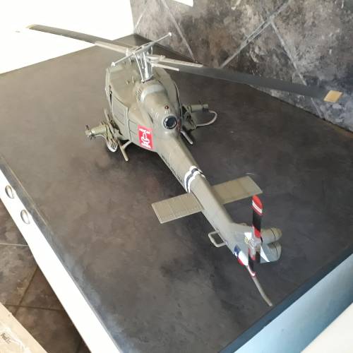 JSI - Merit 1 18 Uh-1b 174th Assault Helicopter Shark Huey Vietnam Helicopter