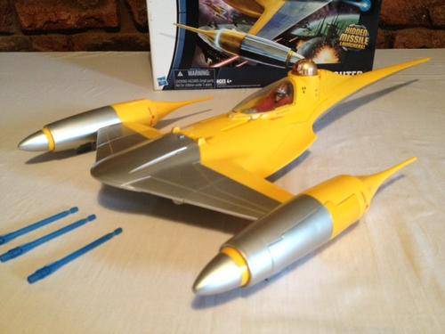 HASBRO Naboo Starfighter Ep 1 new redesigned, for 3/4 inch figures