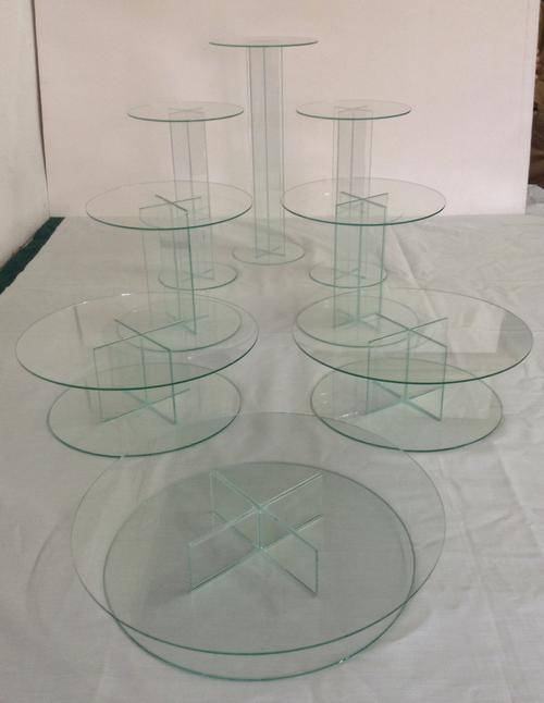 8 Piece Cake Stand/Separator Set