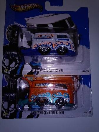 Hotwheels Kool Kombi X2 - Orange/White