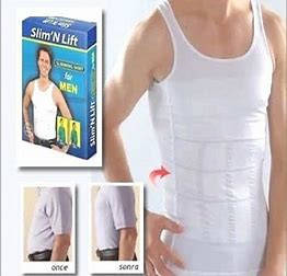 SLIM 'N LIFT  SLIMMING SHIRT FOR MEN