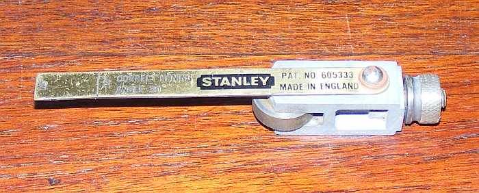 Stanley blade sharpening jig