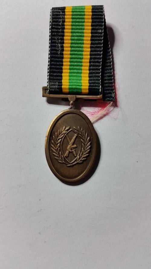 APLA Bronze Service medal (10 years) - miniature