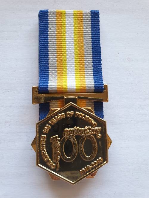 SAPS 100 year Centenary medal